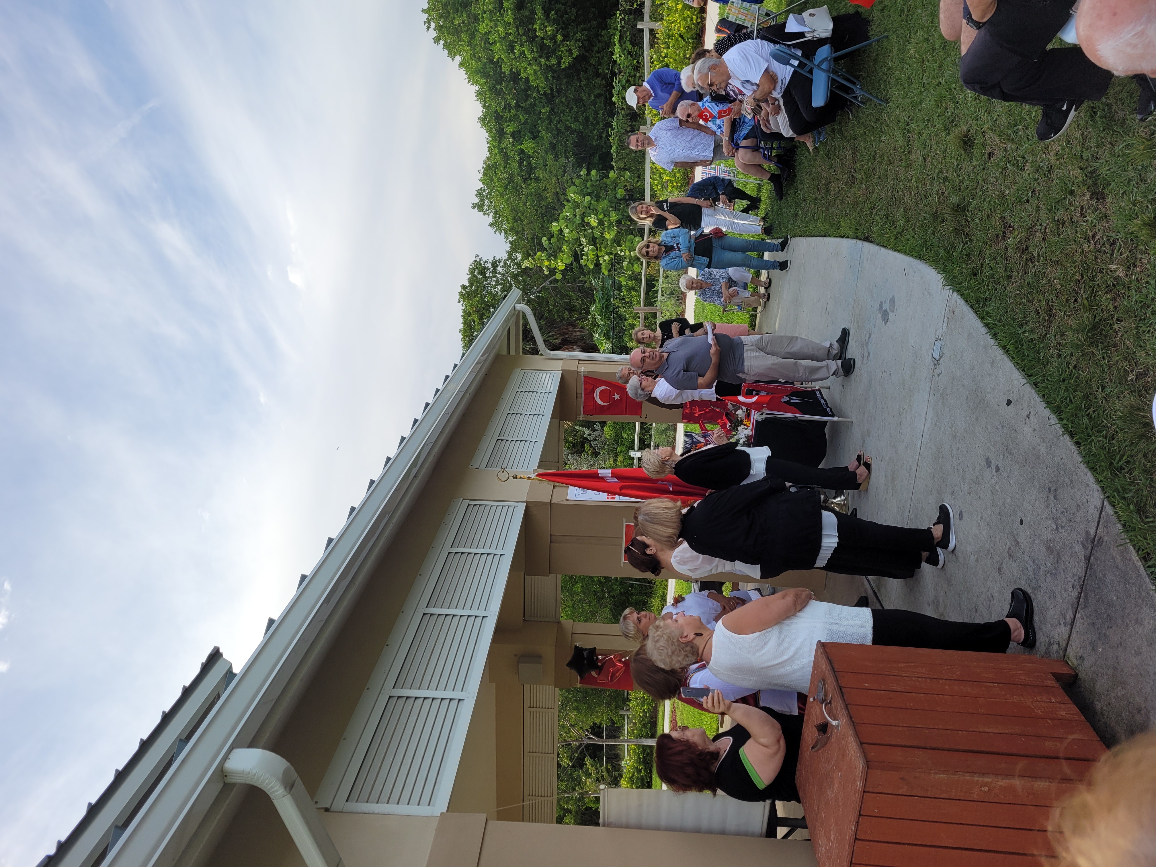 Ataturk'u Anma töreni